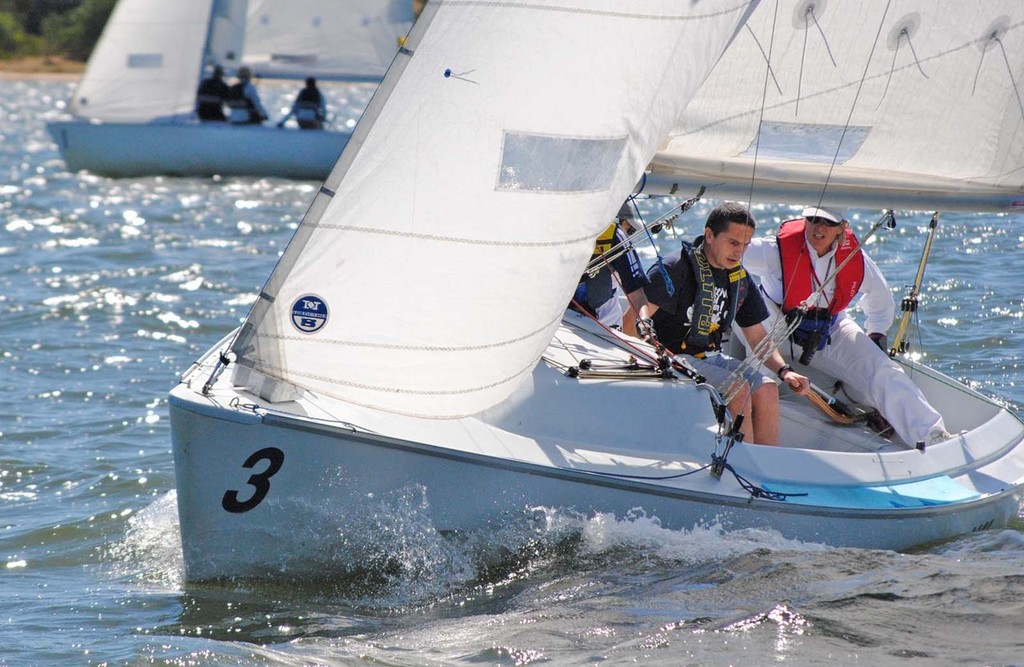 Luigi Bertanza (ITA) had two wins on day one. - IFDS Blind Match Racing Championship © David Staley - copyright